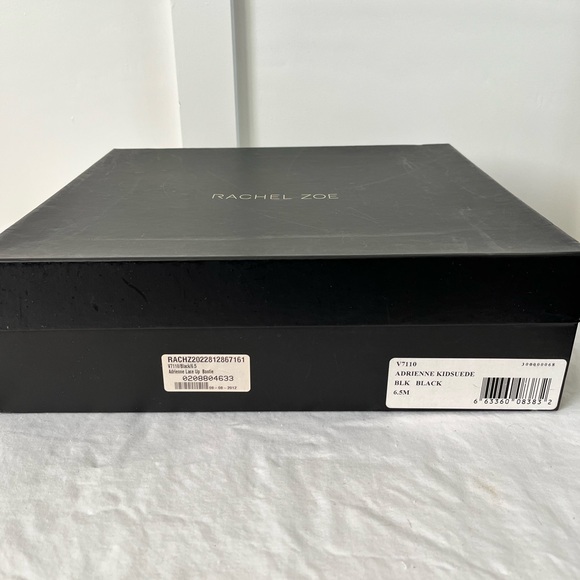 Rachel Zoe Adrienne Lace Up Bootie - Black - Picture 5 of 9